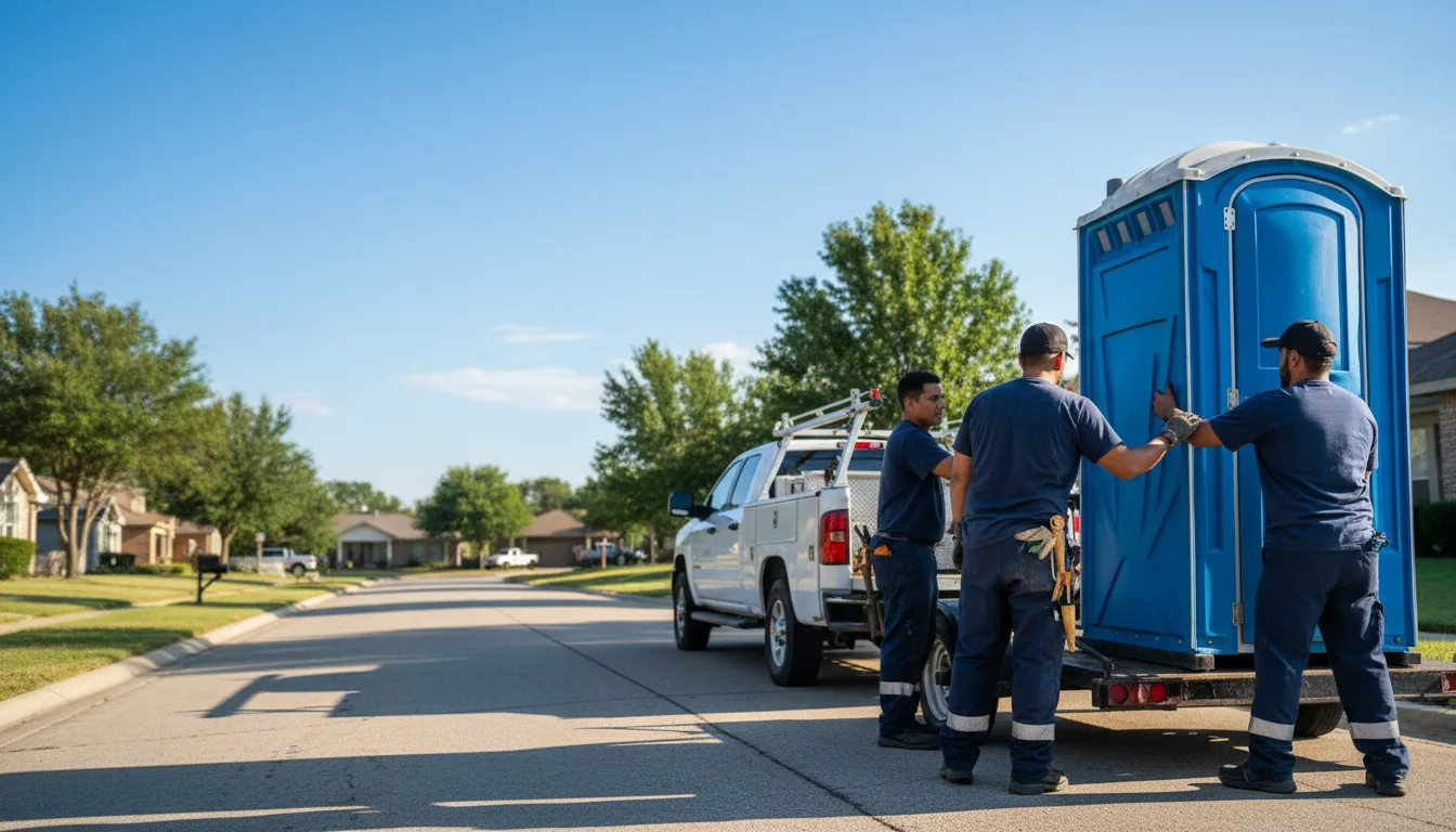 Portable Toilet Rental in Delta, LA near me